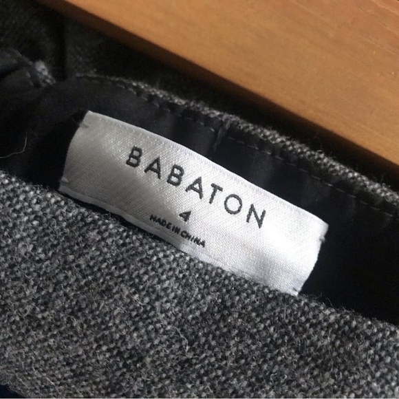 Aritzia Heather Dark Grey Wool Cohen Pants - Picture 6 of 6